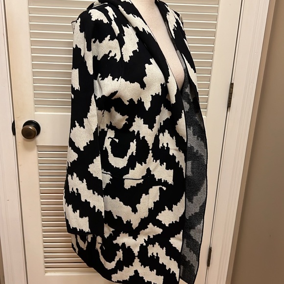 Rain + Rose Hooded Cardigan in Mocha Multi, Size Large, NWT - Picture 8 of 17